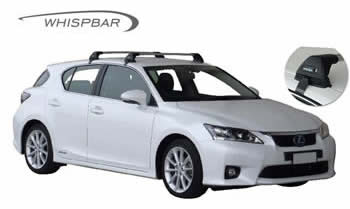 Lexus CT200 Yakima Whispbar Roof racks